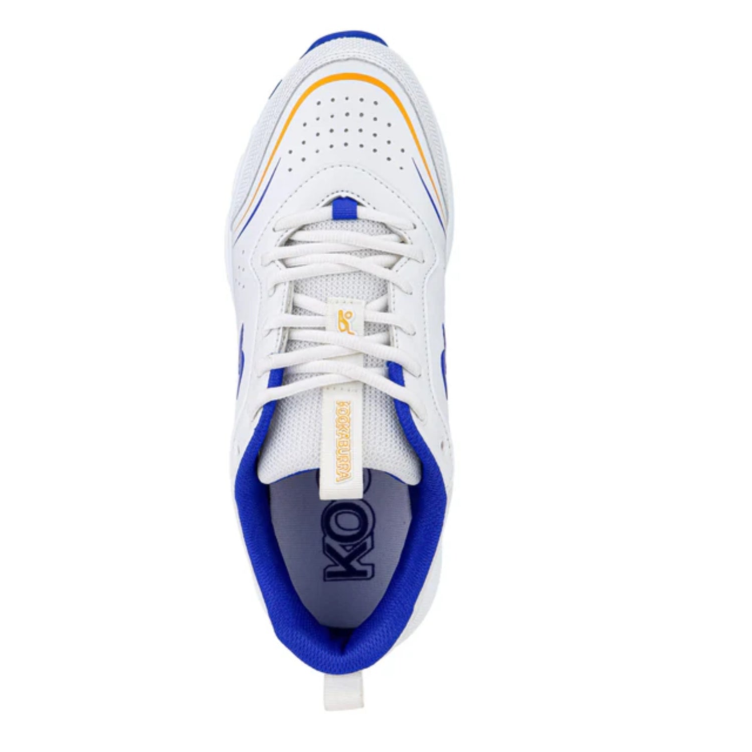 Kookaburra Pro 3.2 Rubber Cricket Shoes – Blue/White | Comfortable & Grip-Ready on the Field - Best Price online Prokicksports.com