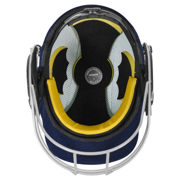DSC Defender 2.0 Cricket Helmet | High-Grade ABS Cricket Helmet with Adjustable Steel Grill & Enhanced Protection