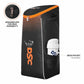 DSC Hold All X2 Cricket Kit Bag – Black/Orange, Large Capacity Cricket Gear Bag with Durable Fabric & Multiple Compartments - Best Price online Prokicksports.com