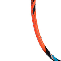 Li-Ning G-Force 8800 Extra Strong Strung Badminton Racquet 3U6 | Head-Heavy Carbon Frame with Dynamic Optimum Frame & 35 lbs Tension for Power Play (Black/Bright Orange) - Best Price online Prokicksports.com