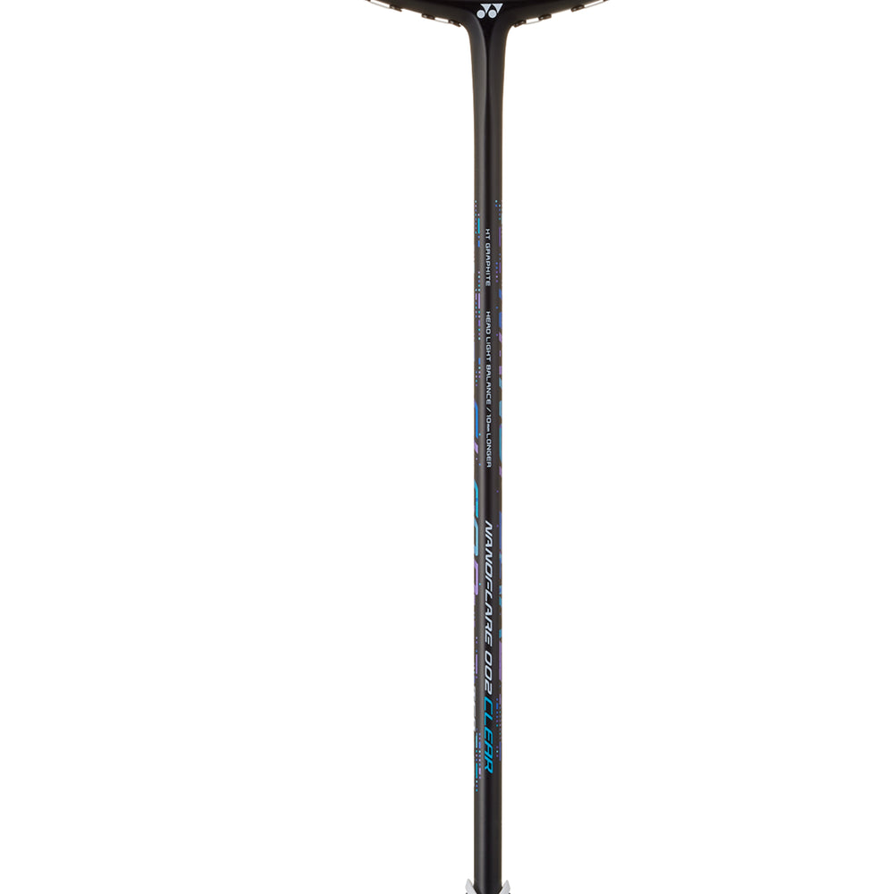 Yonex Nanoflare 002 Clear Strung Badminton Racquet – 4U4 (Black/Blue) | Head-Light Speed with Flexible Shaft & ISOMETRIC Frame - Best Price online Prokicksports.com