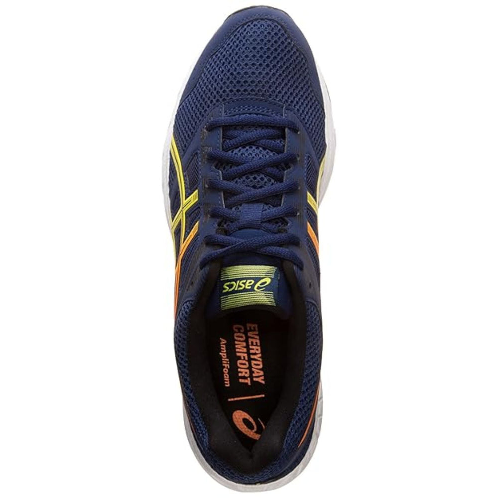 ASICS GEL-CONTEND 5 Running Shoes for Men – Blue Expanse/Sour Yuzu - Best Price online Prokicksports.com