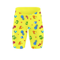 Viva Puffer 001 Kid’s Swimming Jammer, Yellow | Lightweight Swim Jammer with Stretch Fabric & Chlorine Resistance - Best Price online Prokicksports.com