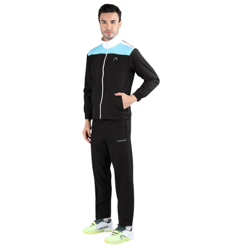 HEAD HTS 844 Men's Trackpant - 100% Polyester | Lightweight Sports Trackpant with Breathable Fabric & Comfortable Fit - Best Price online Prokicksports.com