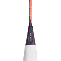 Hundred Hyfonic 7 Unstrung Badminton Racquet – Purple/Green (4U) | Precision Control with Dual Aerodynamic Frame & HyperWeave Carbon - Best Price online Prokicksports.com