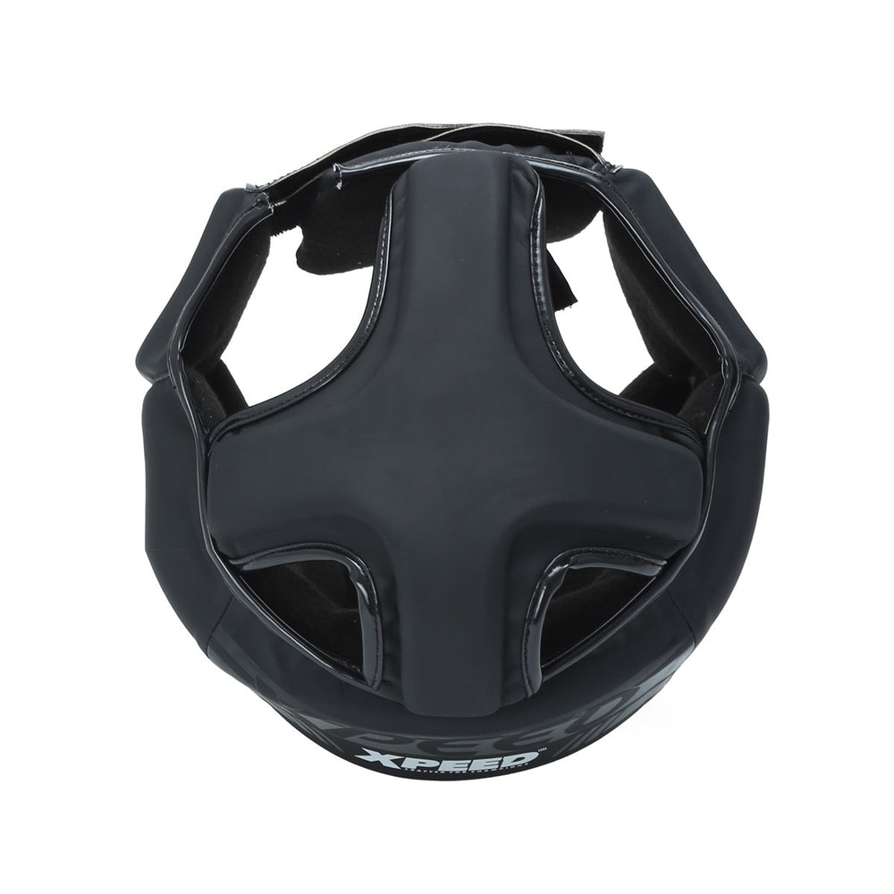 XPEED XP3057 Matt PU Headguard | High-Tech Multi-Layered Foam Padding | Open Face Design | Professional Sparring & Training Headgear - Best Price online Prokicksports.com