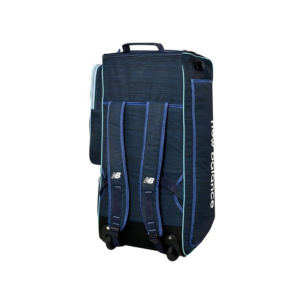 New Balance 6i Combo Wheelie Cricket Kit Backpack – Compact Cricket Bag with Wheels, Backpack Straps & Trolley Handle