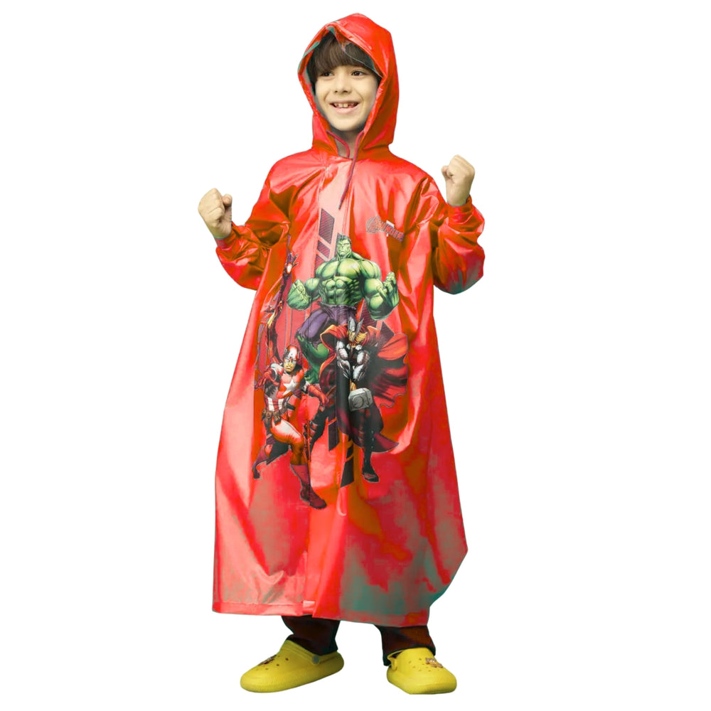 Zeel PG05 Kids Full Raincoat | Waterproof Full-Length Rainwear for Children
