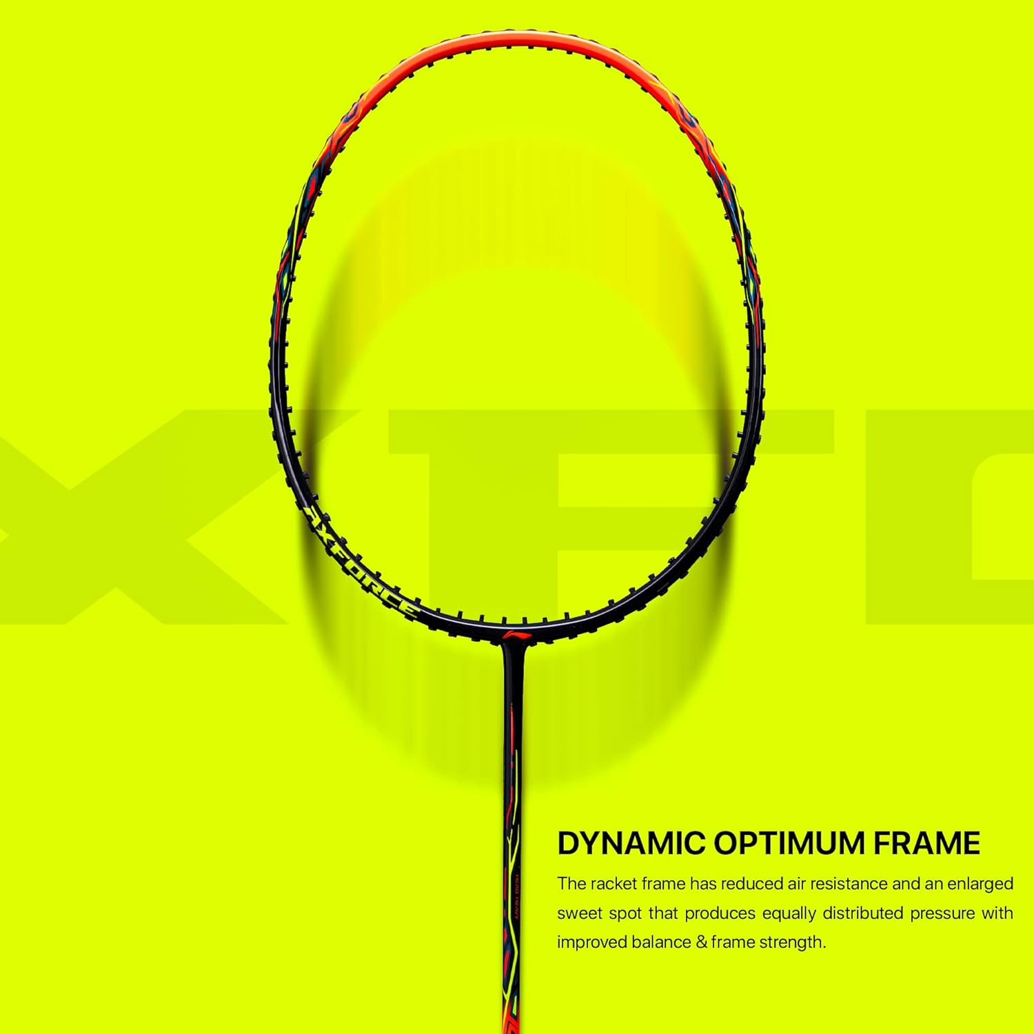 Li-Ning AX Force 9 G5 Strung Badminton Racquet Black/Orange – Lightweight, Powerful Smash, High-Tension Control, Professional Performance Racket for Advanced Players - Best Price online Prokicksports.com