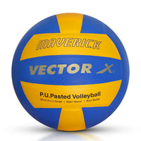 Vector X Soft Touch Volleyball | 18 Panel PU, Butyl Bladder, Waterproof, Anti-Slip, Indoor, Outdoor & Beach Play, Training & Match Ball for Adults, Men & Boys