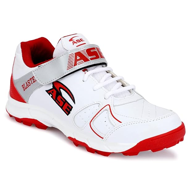ASE Professional Cricket Shoes for Men | Water Resistant, All Weather Grip, Cushioned