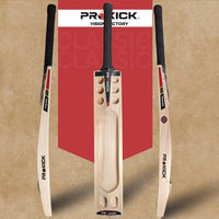 Prokick Classic Kashmir Willow Scoop Tennis Ball Cricket Bat – SH | Lightweight Scoop Design, Length, Cane Handle | Ideal for Power Play with Tennis Balls - Best Price online Prokicksports.com