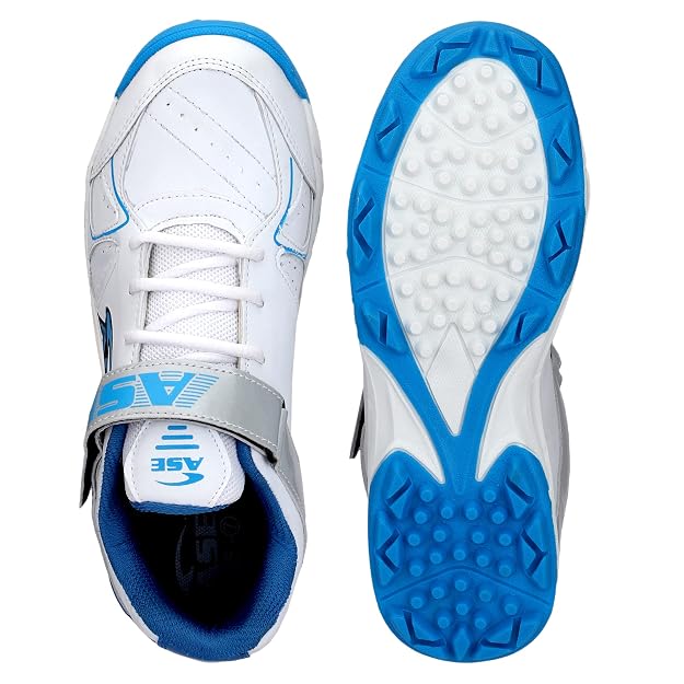 ASE Professional Cricket Shoes for Men | Water Resistant, All Weather Grip, Cushioned