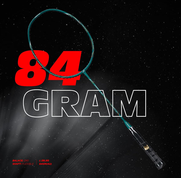 Hundred Powertek 900 Series Full Graphite Badminton Racket | Smash Power Unleashed, Head-Heavy, VaporShaft