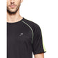 SG RTS2212 Polyester Round Neck Sports T-Shirt - Black - Best Price online Prokicksports.com