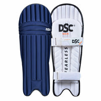 DSC Flex Lite Moulded Cricket Batting Leg Guard | Lightweight Batting Pads, Adjustable Straps | Men's LH