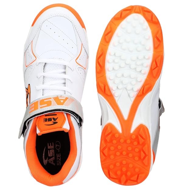 ASE Professional Cricket Shoes for Men | Water Resistant, All Weather Grip, Cushioned