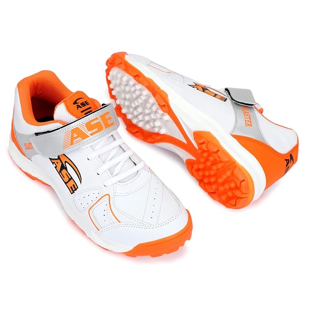 ASE Professional Cricket Shoes for Men | Water Resistant, All Weather Grip, Cushioned