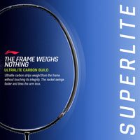 Li-Ning G-Force 6800 Superlite Unstrung Badminton Racquet, 5U G6 | Head Heavy, Flexible Shaft, Dynamic Optimum Frame