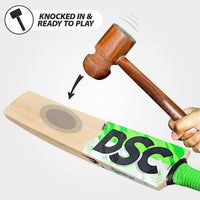 DSC Spliit 11 Kashmir Willow Cricket Bat | Size 5 | Extended Power Zone, Massive Edges | Insulated Grip