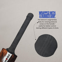 Prokick Blackfire Kashmir Willow Scoop Tennis Ball Bat – SH | Lightweight Scoop Design, Large Sweet Spot, Cane Handle | Power Play for Tennis Ball Cricket - Best Price online Prokicksports.com