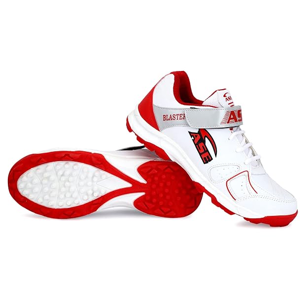 ASE Professional Cricket Shoes for Men | Water Resistant, All Weather Grip, Cushioned