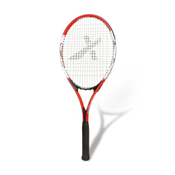 Vector X VXT-520 Senior Strung Tennis Rackets, Super Lightweight Oval Shape Tennis Racquet for Student,Training, Beginners, Outdoor Court Games (27 inch, Full Cover)