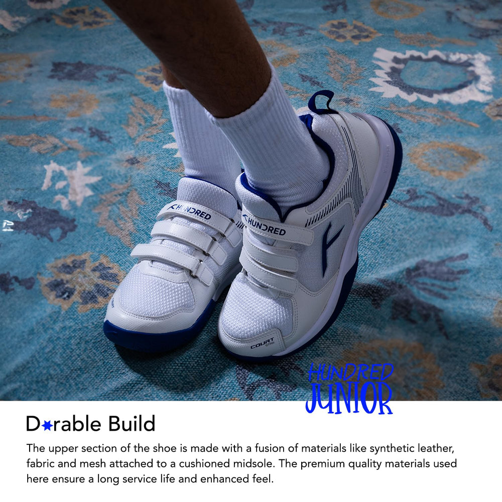 Hundred Court Star Junior Badminton Shoes - Best Price online Prokicksports.com