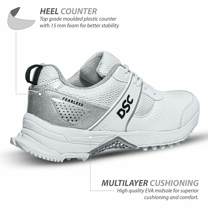DSC Jaffa Neo Leather and Mesh Cricket Shoes | Superior Comfort & High Performance on the Field - Best Price online Prokicksports.com