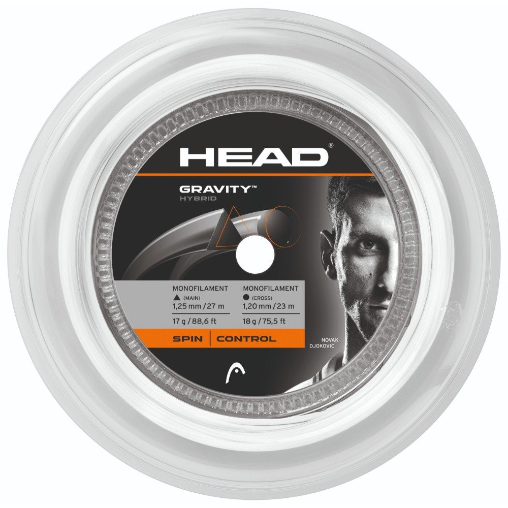 HEAD Gravity String Reel 50 m | White