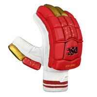 DSC Strike 20/20 Cricket Batting Gloves | Leather Palm, FRP Finger Protection, Multi-Flex | Men's LH