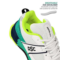 DSC Jaffa Neo Leather and Mesh Cricket Shoes | Superior Comfort & High Performance on the Field - Best Price online Prokicksports.com