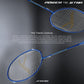 HUNDRED Powertek Star (2 Strung Rackets + 2pc Nylon Shuttlecocks), 16-18 LBS