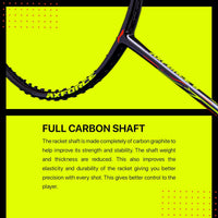 Li-Ning AX Force 9 G5 Strung Badminton Racquet Black/Orange – Lightweight, Powerful Smash, High-Tension Control, Professional Performance Racket for Advanced Players - Best Price online Prokicksports.com