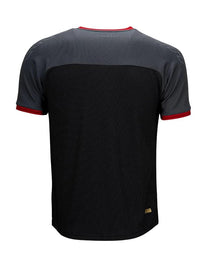 Li-Ning ATST701-1 Men’s V-Neck Badminton T-Shirt – Lightweight 100 g Court Tee with Pull-On Comfort & Clean Round-Cut Cuffs - Best Price online Prokicksports.com