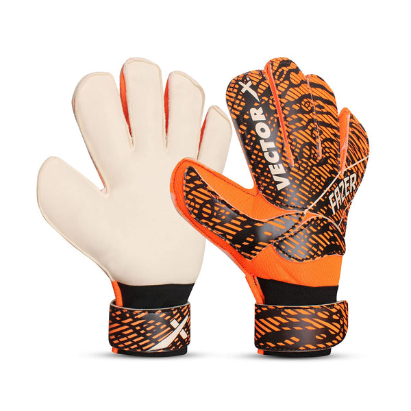 Vector X FAZER Goalkeeper Gloves | Football Goalkeeping Gloves with Finger Protection & High-Grip Palm
