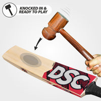 DSC Intense Force Kashmir Willow Cricket Bat | Harrow | Lightweight, Treble Spring Handle | Free Cover