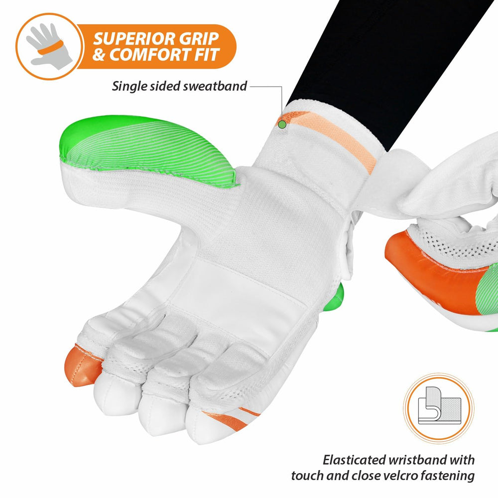 DSC Ruffle LH Cricket Batting Gloves - Best Price online Prokicksports.com