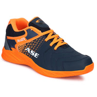 ASE Attack Badminton Shoes | Non-Marking Rubber Sole with Round Sole Support, Mesh Breathability & Shock Absorption