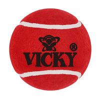 Vicky Cricket Tennis Ball, Maroon - 30 Box (6 Balls Per Box) - Best Price online Prokicksports.com