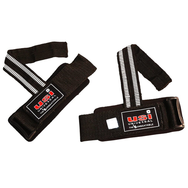 USI Universal 733WLS Lifting Wrist Wraps – One Size Adjustable Wrist Support for Weightlifting, CrossFit, Powerlifting, Gym, and Strength Training
