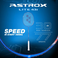 Yonex Astrox Lite 43i Strung Badminton Racquet | Lightweight Head Heavy Racquet - Best Price online Prokicksports.com