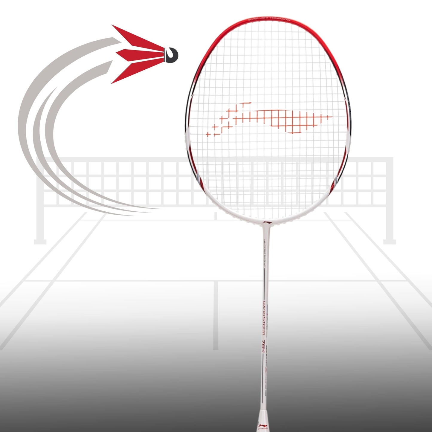 Li-Ning Windstorm 78s UnStrung Badminton Racquet - Best Price online Prokicksports.com