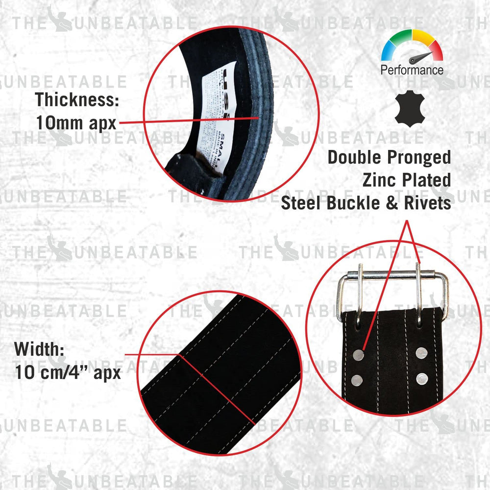 USI Universal 790PLH Power Lifting Belt Heavy – Premium Heavy-Duty Back Support Belt for Squats, Deadlifts, Powerlifting & Strength Training - Best Price online Prokicksports.com