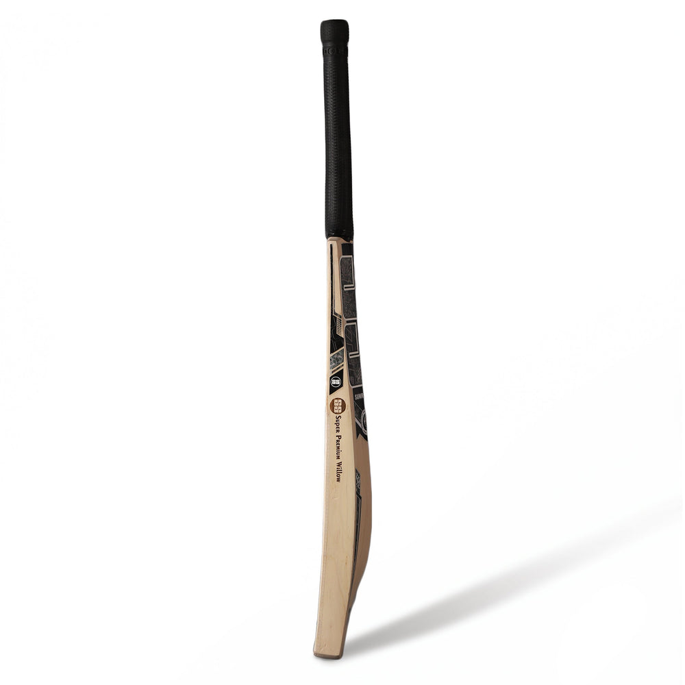 SS Premium Silver Kashmir Willow Cricket Bat - SH | Grade 3 Air-Dried Willow, Concave Edges & Superior Grip - Best Price online Prokicksports.com