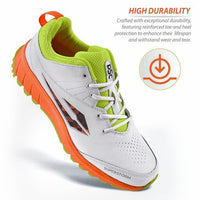 DSC Superstorm Cricket Shoes with Rubber Studs – Lightweight Durable Cricket Footwear for All Surfaces with Enhanced Grip, Comfort, and Performance
