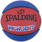 Spalding Highlight Rubber Basketball – Size 7 (29.5), Full Pebbled All‑Surface Grip, Indoor/Outdoor Training & Match Ball - Best Price online Prokicksports.com