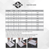 Nivia Encounter Pro 10.0 Football Shoes – Synthetic Leather Upper, TPU Stud Sole, Die-Cut EVA Insole | Lightweight Comfort, Grip & Durability for Hard Ground/Grass - Best Price online Prokicksports.com