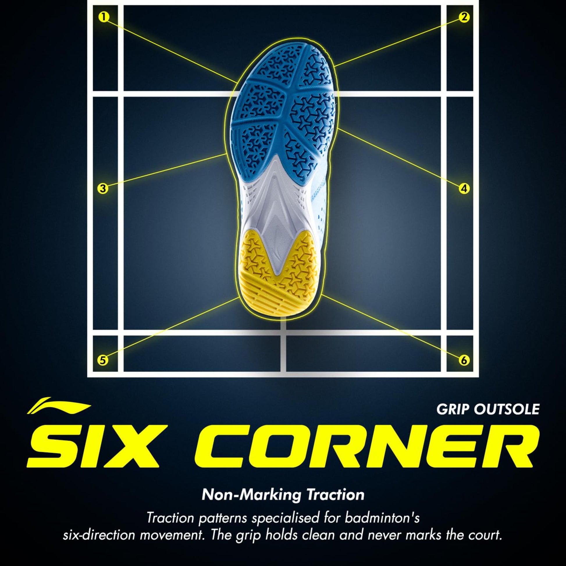 Li-Ning All Round Badminton Shoes | Lightweight Indoor Court Shoes - Best Price online Prokicksports.com