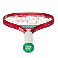 Yonex VCore 100 Unstrung Tennis Racquet | Spin-Enhanced Lightweight Power Frame with ISOMETRIC Technology | Ruby Red - 300 Grams - Best Price online Prokicksports.com